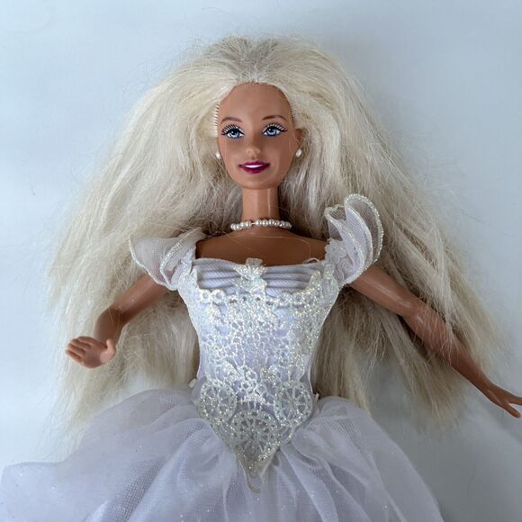 Mattel Princess Bride Barbie 2000 Musical Chimes Works! - Picture 3 of 5